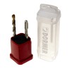 Dormer Tap & Drill Set, M8 Thread Size, Metric Standard, Straight Flute Hand Tap, HSS Tin Coated L000E500M8NO2XA002
