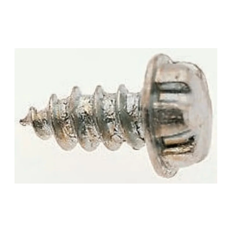 System Zero Plain Stainless Steel Flange Button Tamper Proof Security Screw 6 x 6 mm SZS06B-S