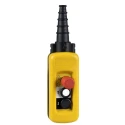 Schneider Electric DPDT Push Button Pendant Station Yellow Polypropylene XACA2713