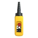 Schneider Electric DPDT Push Button Pendant Station Yellow Polypropylene XACA2713