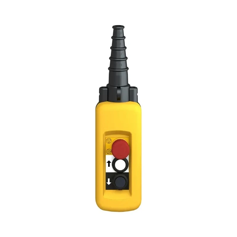 Schneider Electric DPDT Push Button Pendant Station Yellow Polypropylene XACA2713