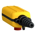 Schneider Electric DPDT Push Button Pendant Station Yellow Polypropylene XACA2713