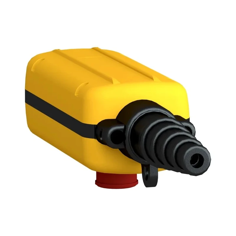 Schneider Electric DPDT Push Button Pendant Station Yellow Polypropylene XACA2713