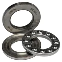 FAG 1 Row Thrust Ball Bearing 15 mm Inside Diameter, 28 mm Outside Diameter, 9 mm Race Width, Steel Cage & Balls 51102