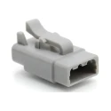 Amphenol Industrial 06 Automotive Connector Male Grey Cable 3 Way Crimp Termination ATM06-3S