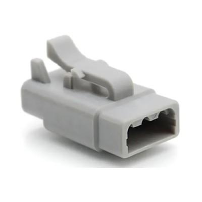 Amphenol Industrial 06 Automotive Connector Male Grey Cable 3 Way Crimp Termination ATM06-3S