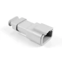 Amphenol Industrial 04 Automotive Connector Female Grey Cable 3 Way Crimp Termination ATM04-3P-SR01GY