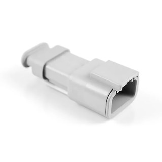 Amphenol Industrial 04 Automotive Connector Female Grey Cable 3 Way Crimp Termination ATM04-3P-SR01GY