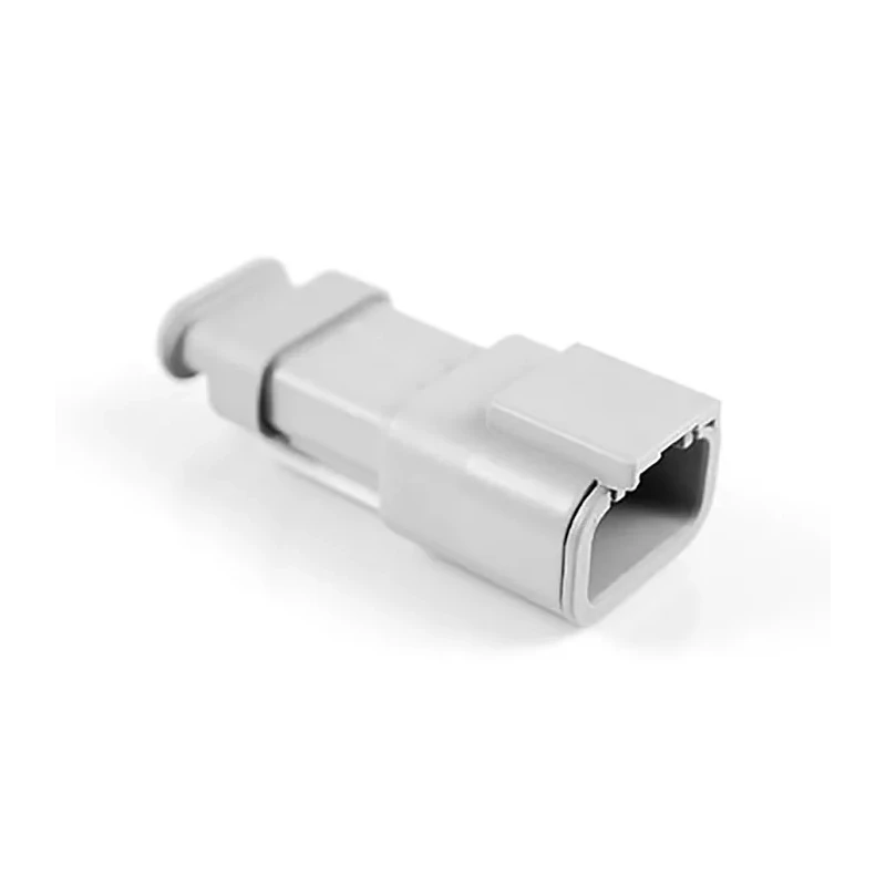 Amphenol Industrial 04 Automotive Connector Female Grey Cable 3 Way Crimp Termination ATM04-3P-SR01GY