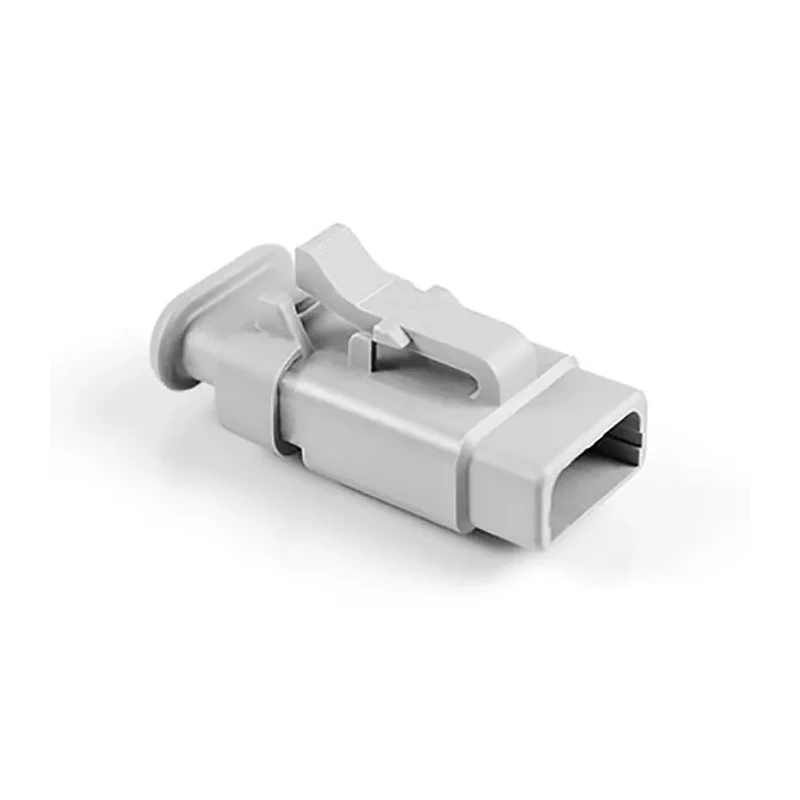 Amphenol Industrial 06 Automotive Connector Male Grey Cable 3 Way Crimp Termination ATM06-3S-SR01GY