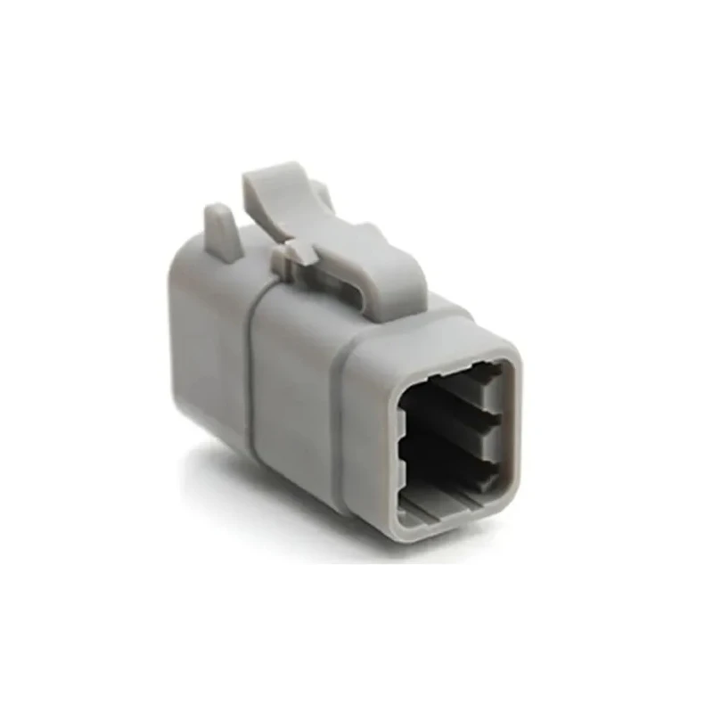 Amphenol Industrial Automotive Connector Male Grey Cable 6 Way Crimp Termination ATM06-6S