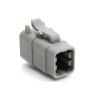 Amphenol Industrial Automotive Connector Male Grey Cable 6 Way Crimp Termination ATM06-6S