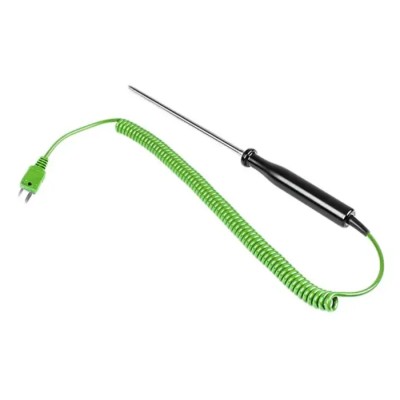 RS PRO Stainless Steel Penetration K K-Type Temperature Probe 300 mm Length 3.3 mm Diameter 400 °C Max 174-1680