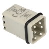 HARTING Heavy Duty Power Connector Insert 16A 600V Cable Mount, Male 5 Contacts 09120052634