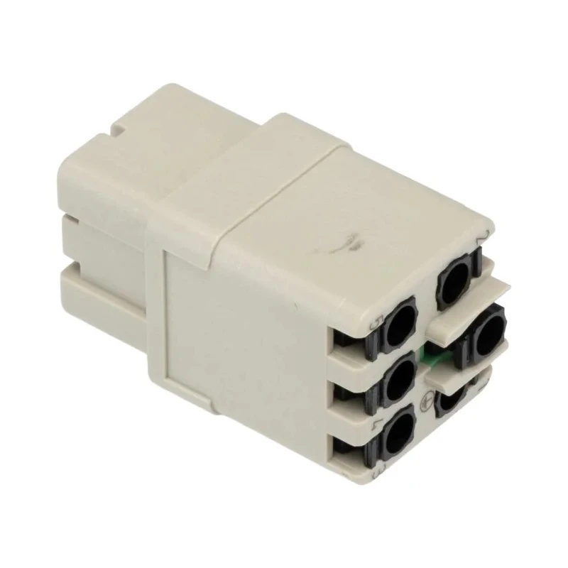 HARTING Heavy Duty Power Connector Insert, Female, 16A, 600V, 5 Contacts, 0912 Series 09120052734