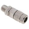Harting Industrial Circular Connector 4 Contacts Cable M12 Plug Male IP65 IP67 Polymer Housing 21038811405