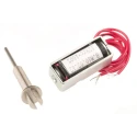 Mecalectro Linear Solenoid 12V 2W Continuous Duty 30mm Length 12.7mm Width 10mm Depth Model 8.M10 02 62 12 VCC 100%