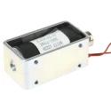 Mecalectro Linear Solenoid, Pull Action, 24V Supply Voltage, 8N Magnetic Force, 57.7mm Length, 32mm 8.M14 02 73 24 VCC 100%