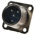 Jaeger Circular Connector 4 Contacts Panel Mount Standard Connector Male IP65 15A MIL-DTL-5015 0430 820 06