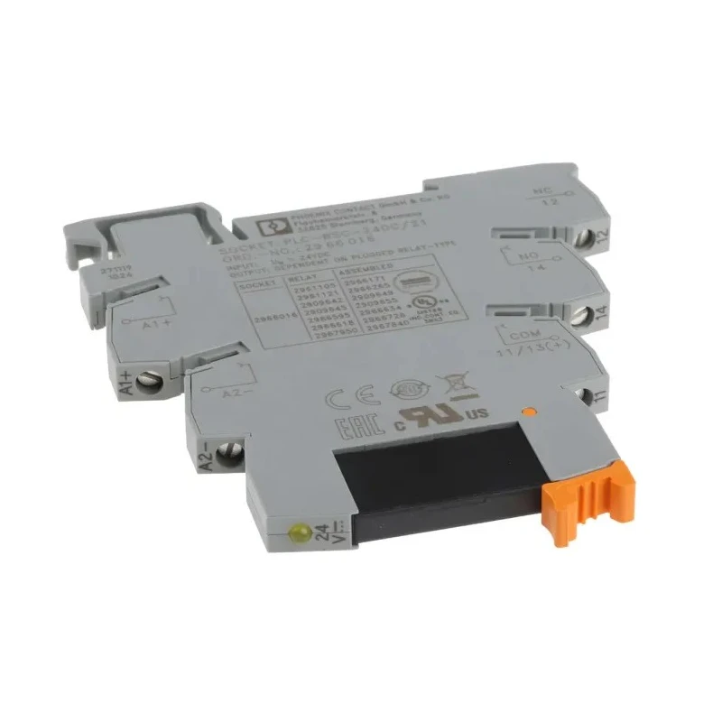 Phoenix Contact Solid State Interface Relay DIN Rail Screw Mount 24 V DC Input 3 V to 48 V DC Output 2966728