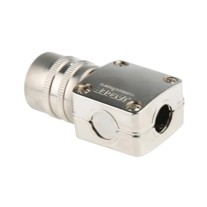 Jaeger Circular Connector 4 Contacts Cable Standard Connector Male IP50, IP54, Series 5326 540 06