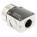 Jaeger Industrial Circular Connector 12 Contacts Cable Female Standard Size, IP50, IP54, 15A Current 0429 560 06