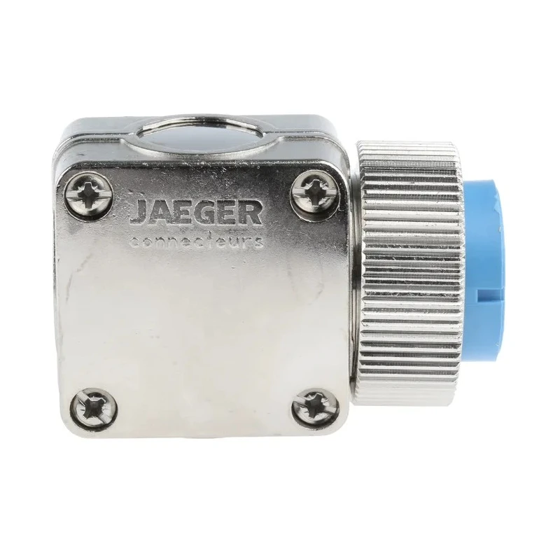Jaeger Industrial Circular Connector 12 Contacts Cable Female Standard Size, IP50, IP54, 15A Current 0429 560 06
