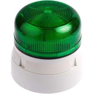 NEUTRAL Flashguard QBS Series Green Beacon 24V AC Flashing Xenon Bulb IP67 IP65 QBS-0021