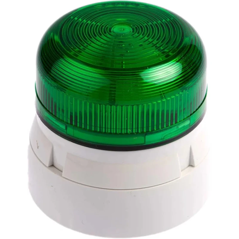 NEUTRAL Flashguard QBS Series Green Beacon 24V AC Flashing Xenon Bulb IP67 IP65 QBS-0021