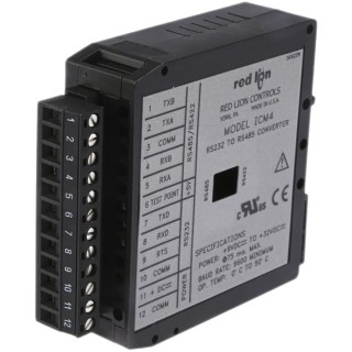Red Lion MINI MCR-SL-2CP-I-I-SP Series Signal Conditioner RS232 Input RS422 RS485 Output 32V DC 9V DC Supply ICM40030