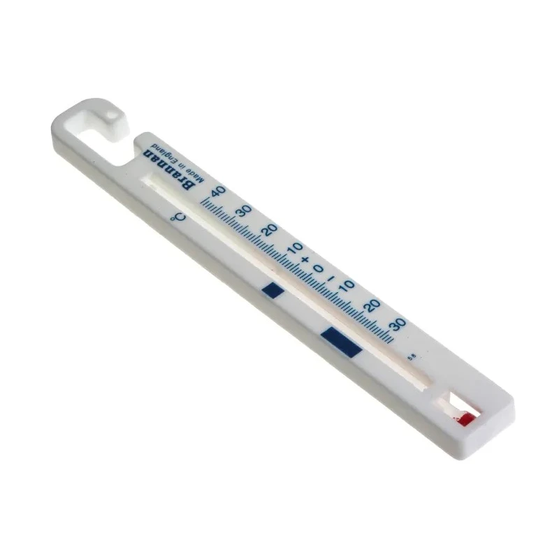 Brannan Glass Thermometer, 40 °C Max, Red Spirit Filling, ±1°C Accuracy, 22/491/2