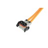 Amphenol Industrial HVSLS600 Type EV EV Connector Male, 120A, 1000V, Crimp Termination, IP69K, IP67 HVSLS600