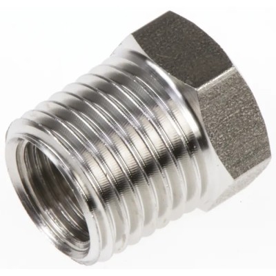 Legris Pneumatic Fitting Stainless Steel Pipe Fitting Straight Hexagon Reducer Male x Female 1863 13 10