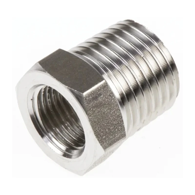 Legris Pneumatic Fitting Stainless Steel Pipe Fitting Straight Hexagon Reducer Male x Female 1863 13 10