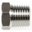 Legris Pneumatic Fitting Stainless Steel Pipe Fitting Straight Hexagon Reducer Male x Female 1863 13 10