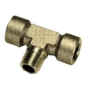 Legris Pneumatic Fitting Brass Pipe Fitting Branch Tee Female G 3/8 in to Female BSPP 3/8 in 0158 17 17