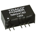 TRACOPOWER TMH Dual Output DC/DC Converter 15V, -15V, 66mA, 1W, 24V DC Input, SIP Package TMH 2415D