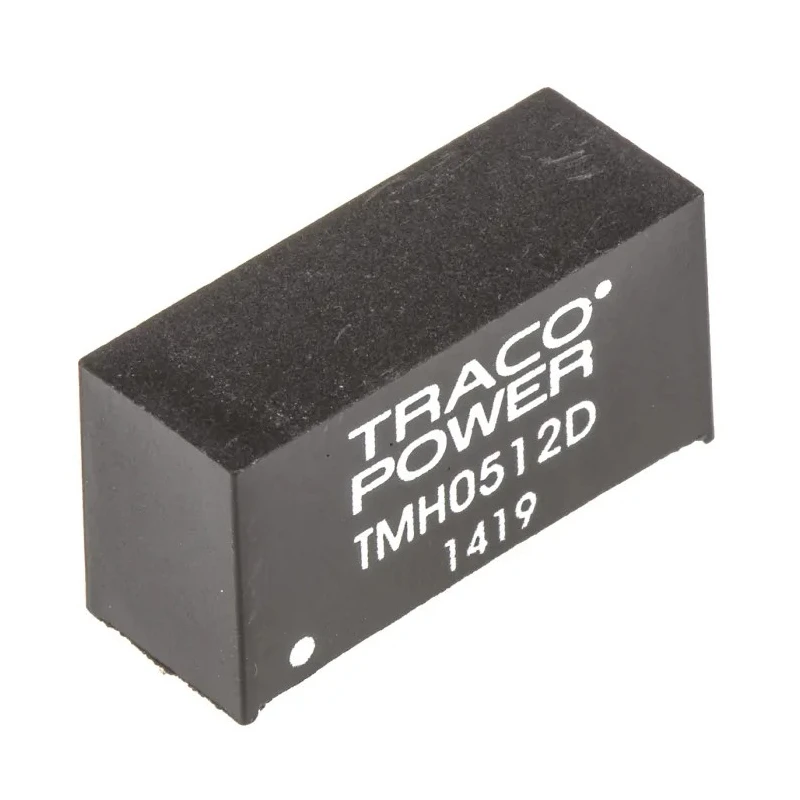 TRACOPOWER DC/DC Converter 12V -12V, 83mA Output, 5V DC Input, 1W Power, PCB Mount SIP 6-Pin TMH 0512D
