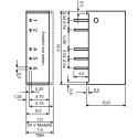 TRACOPOWER DC/DC Converter 12V -12V, 83mA Output, 5V DC Input, 1W Power, PCB Mount SIP 6-Pin TMH 0512D