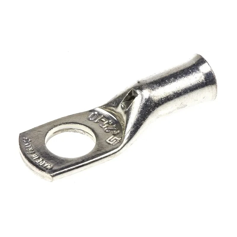 TE Connectivity XCT Uninsulated Ring Terminal 10 mm Stud Size 3 AWG Wire Size Grey 710026-7