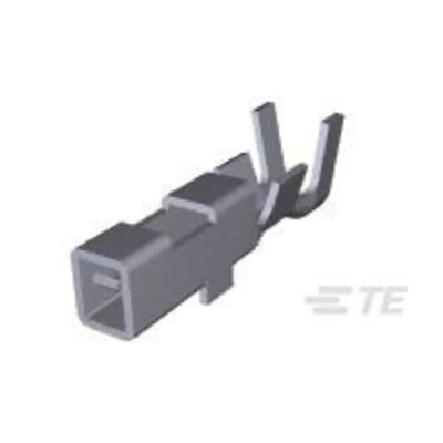 TE Connectivity 1000 Series Female Crimp Terminal, 28 AWG Min Crimp, 22 AWG Max, Tin Plated Copper Alloy Contact 1871743-1