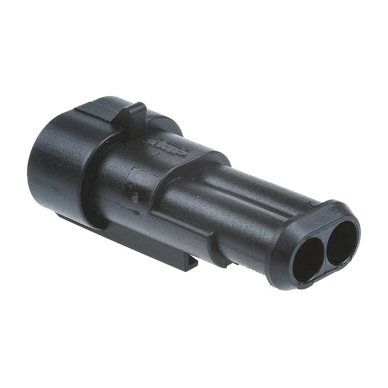 TE Connectivity Superseal Nylon Male 2 Way Connector Housing 282104-1