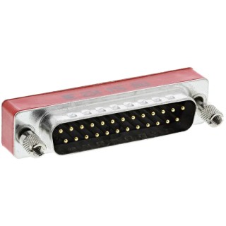 Wurth Elektronik D-Sub Adapter 25-Way Straight Through Hole Male to Female 25 Positions 53.1mm 234016003