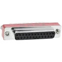 Wurth Elektronik D-Sub Adapter 25-Way Straight Through Hole Male to Female 25 Positions 53.1mm 234016003