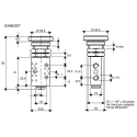 Norgren Push Button Pneumatic Manual Control Valve S666 Series G 1/8 Die Cast Zinc Body 10 bar Max Pressure PS/666/1/G