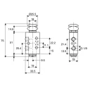Norgren Push Button Pneumatic Manual Control Valve S666 Series G 1/8 Die Cast Zinc Body 10 bar Max Pressure PS/666/1/G