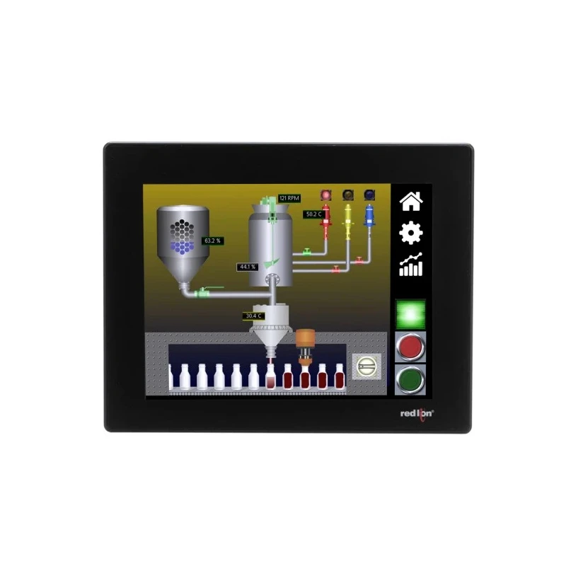 Red Lion CR1000 Series Touch Screen HMI 177.8 mm Colour Display Screen 800 x 480 pixel CR1000