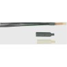 TE Connectivity Heat Shrink Boot End Cap Black Semi-Rigid Polyolefin Adhesive Backing 10.85 mm ES-CAP-NO.3-B8-0-40MM-RS