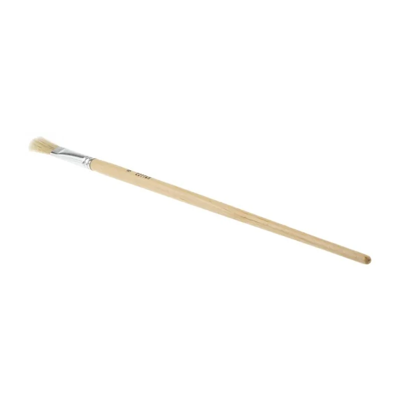 Cottam Synthetic Paint Brush Thin Flat Bristles Brush Width 12.7 mm Artist Number 8 312 mm Length 315-2148