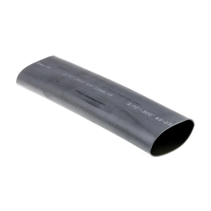 TE Connectivity Heat Shrink Tubing Black 68.5 mm Sleeve Diameter x 304.8 mm Length 3:1 Ratio SST-12-27/FR-RSU